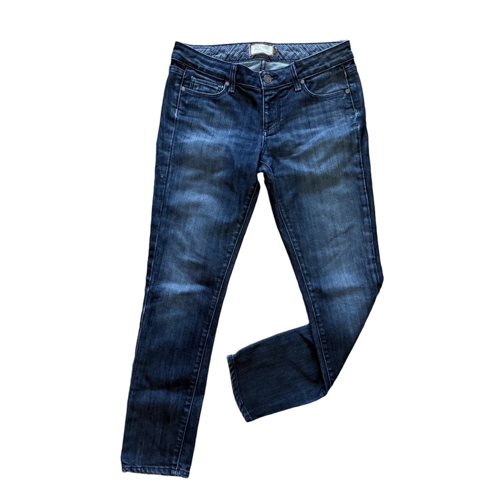 Paige ✨ Skyline Ankle Peg Skinny Jeans Size 26 | Low Rise 27” Inseam 👖🖤